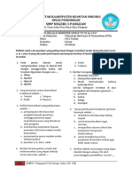 Soal Kelas VII Semester Genap 2016.2017