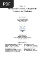 Pharmaceutical Sector of Bangladesh: Prospects and Challenges