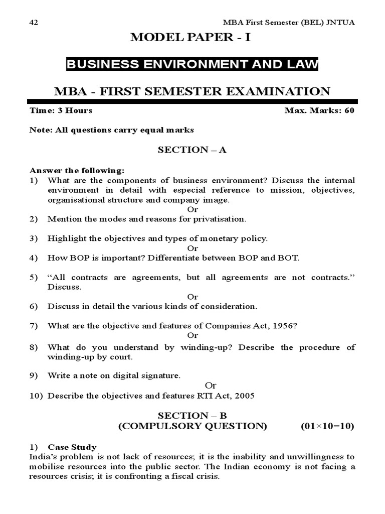 Model Papers | PDF | Corporate Law | Taxes