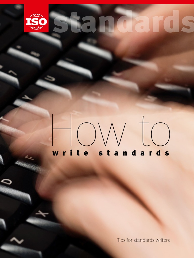How To Write Standards | Download Free PDF | International Organization ...