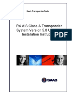 R4 AIS Class A Transponder System Version 5.0 Upgrade Installation Instruction