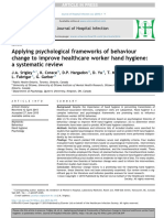 Applying Psychological Frameworks of Behaviour Change To Improve Healthcare Worker Hand Hygiene: A Systematic Review