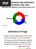 Triage Notes | PDF | Emergency Department | Public Safety