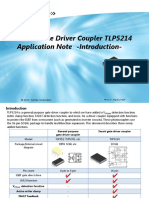 Smart Gate Driver Coupler TLP5214 Application Note - Introduction