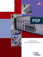 Catalogue: Transmission Network Access Solutions