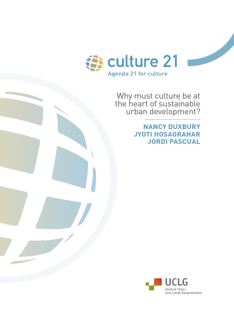 Culture SD Cities Web PDF | PDF | Sustainability | Sustainable Development