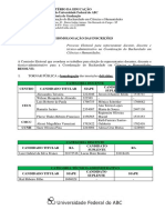 Processo Eleitoral BCH Homologacao Inscricoes 2017.3