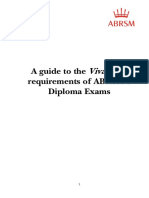 A Guide To The Requirements of ABRSM's Diploma Exams: Viva Voce