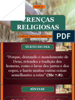 Lição 11 - Crenças Religiosas