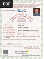 Satyam CCC Certificate PDF