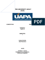 Open University Adult (OUA) : Competitor: Enrollment