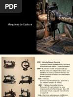 Maquinas de Costura Apresentação Pronta