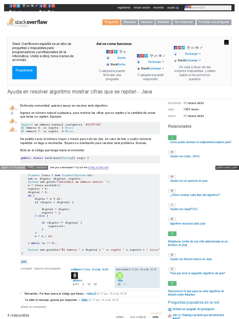 Charat Java | PDF | Java (lenguaje de programación) | Desarrollo de ...