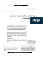 Transversales para Formar Receptores Criticos