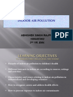 Indoor Air Pollution: Abhishek Singh Rajput