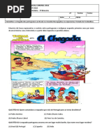 AVALIAÇÃO DE HISTÓRIA