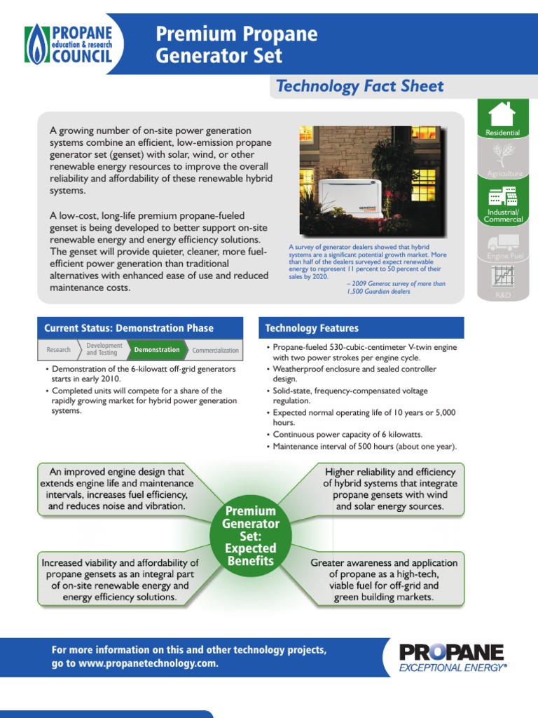 Technology Fact Sheet 0310 | PDF | Renewable Energy | Distributed ...
