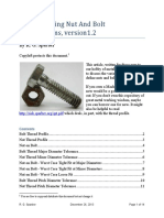 Understanding Nut and Bolt Specifications, Version1.2: by R. G. Sparber