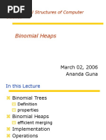 Binomial Heaps: 15-211 Fundamental Structures of Computer Science