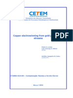 Copper Electrowinning From Gold Plant Waste Streams by Flavio A. Lemos PDF