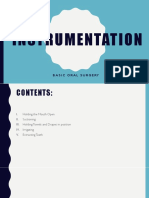 Instrumentation: Basic Oral Surgery