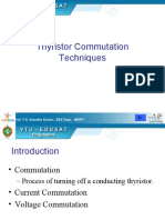 Thyristor Commutation Techniques: Prof. T.K. Anantha Kumar, E&E Dept., MSRIT