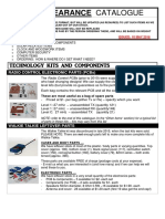 2016 Clearance Catalogue: Technology Kits and Components