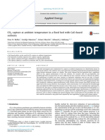 CO2 Capture at Ambient Temperature in A Fixed Bed With CaO Based Sorbents 2015 Applied Energy