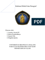 Makalah Kalimat Efektf Dan Paragraf - Kel. 02 - Fisika C