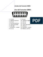 Terminales Del Conector OBDII