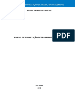 Manual de Formatação