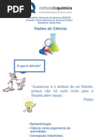Apresentação Visões de Ciência