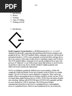 Small Computer System Interface, or SCSI (Pronounced Skuzzy), Is A Set of