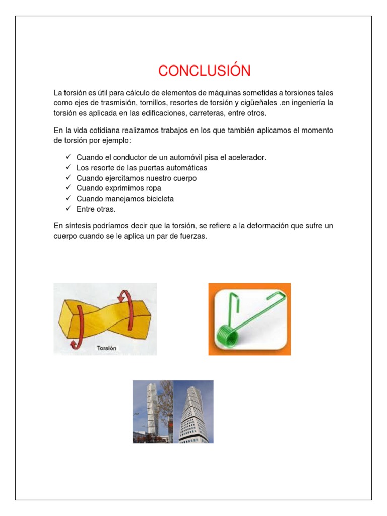 CONCLUSIÓN de Torsion PDF