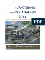 A Survey of Ethiopian Manufacturing Sector