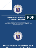 DepEd DRRM Orientation Workshop