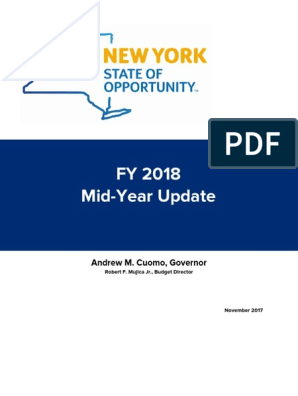 Fy 2018 Midyear Update | PDF | Fund Accounting | Fiscal Year