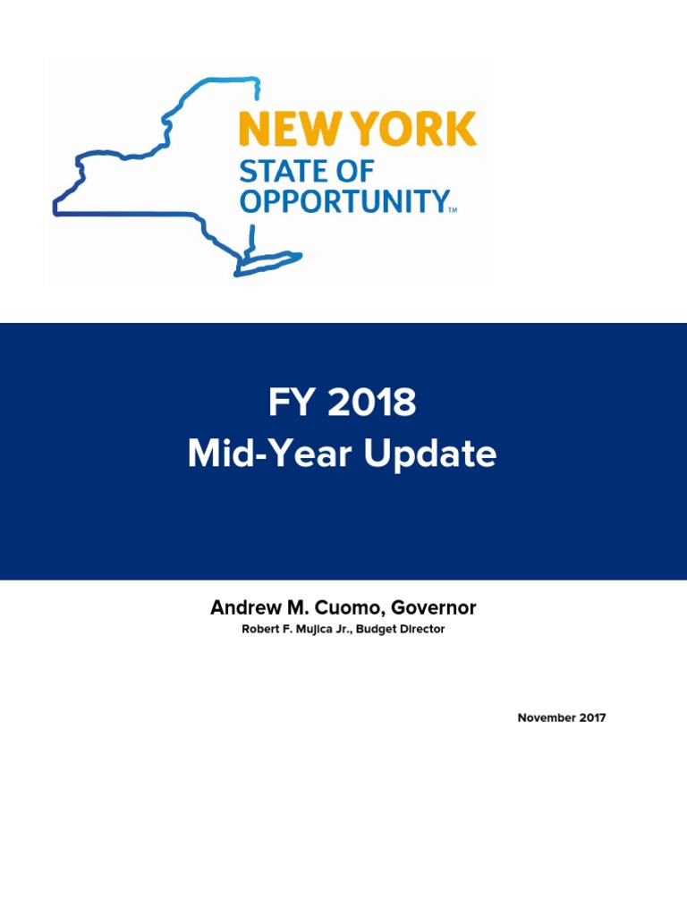 Fy 2018 Midyear Update | PDF | Fund Accounting | Fiscal Year