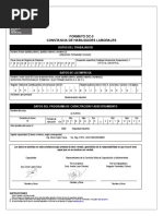 Formato Dc-3 Constancia de Competencias O de Habilidades Laborales | PDF