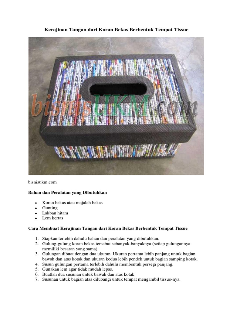 Cara Membuat Kerajinan Tangan Dari Majalah Bekas Cara Membuat Kerajinan Tangan Dari Majalah Bekas