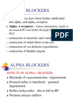Alpha Blockers Pharmacology