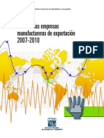 Perfil de Las Empresas Manufactureras de Exportación 2007-2010
