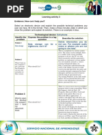 Learning Activity 3 Evidence: How Can I Help You?: Cell Phone