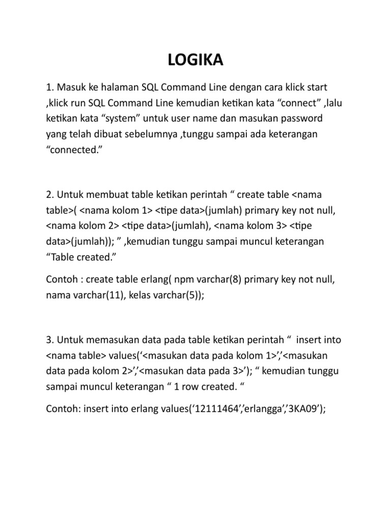 Panduan Dasar SQL untuk Pemula | PDF | Komputer