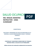Salud Ocupacional Ing. Manotas