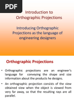 Introduction To Orthographic Projections: Introducing Orthographic Projections As The Language of Engineering Designers