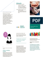 Triptico de Trabajo Social