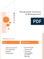 Bangladesh Institute of Management: I C T F