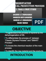 Chapter 5: Classic & Smart Styrene: Presentation Petrochemical Production Process