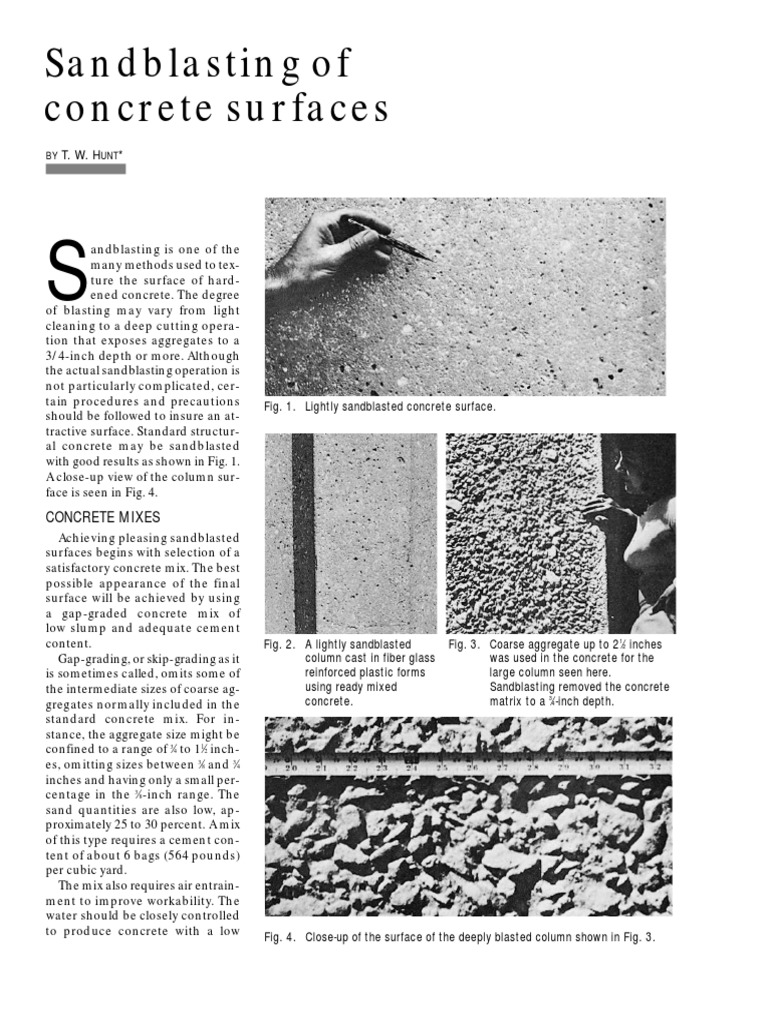 SandblastConcreteSurfaces.pdf Abrasive Concrete